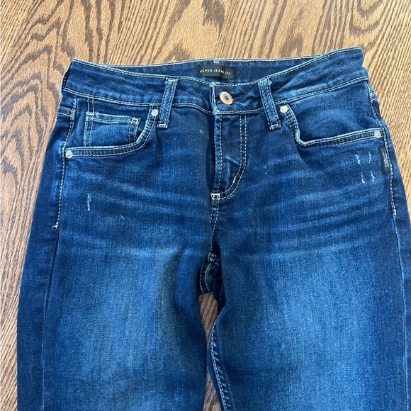 27x29 silvers boyfriend jeans - Picture 2 of 5